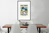 MuchoWow® MuchoWow® Gerahmtes Poster Surfbrett - Meer - Produktbild-Vorschau 3