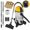 Arebos Industriestaubsauger 1300W, 30L, Gelb Produktbild-Vorschau 1