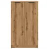 vidaXL Szafka na buty Artisan dąb 59x35x100,5 cm Materiał Podgląd zdjęcia produktu 10