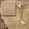 hanse Sonnensegel HDPE Quadrat 2x2m Sand Produktbild-Vorschau 4