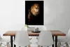 MuchoWow® MuchoWow® Gerahmtes Poster Löwe - Licht - Schwarz Produktbild-Vorschau 2