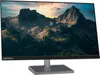 A Lenovo computer monitor is shown against a white background, displaying a mountain landscape. Produktbild-Vorschau