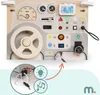 Mamabrum Montessori Busy Board – Holz-Spieltafel Produktbild-Vorschau 6