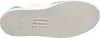The sole of a white and green sneaker is shown. Produktbild-Vorschau