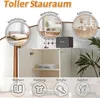 MODFU Buffet Blanc - Meuble de Rangement avec 2 Portes et Voir les images du produit 8