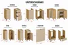 Eckküchenzeile 230x250 cm L-Form Winkelküche Küchenblock Produktbild-Vorschau 7