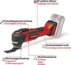Einhell TP-MG 18 Li BL 4465190 Akku-Multifunktionswerkzeug Náhľad obrázku produktu 9
