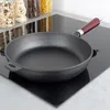 Padella in ghisa 28 cm con manico in legno Anteprima dell’immagine prodotto 3