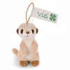 A plush meerkat toy with a flag attached. Produktbild-Vorschau