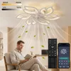 LED-plafondlamp met ventilator, stille plafondventilator Productafbeelding-voorbeeld 2