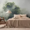 Vlies Fototapete - Foggy Amazon 150x105 cm Landschaften Produktbild-Vorschau 1