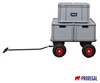 Profi Bollerwagen BOLLY | HxBxT 97x95x60cm | Holz | Produktbild-Vorschau 7