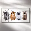 Leinwand Uhr Küche Wohnzimmer Bild Geräuschlos 60x30 Malen Produktbild-Vorschau 2