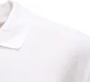 LACOSTE SHORT SLEEVED RIBBED COLLAR Weiß Náhľad obrázku produktu 5
