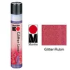 Marabu Glitzerfarbe "Glitter Liner" glitter rubinrot 25 ml Produktbild-Vorschau 4