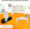 Kronenburg Faltpavillon 3x3m - Wasserfest, UV-Schutz 50+, 4 Produktbild-Vorschau 3