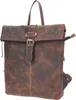 The Skandinavian Brand Leder Rucksack HUNTER  tan : Produktbild-Vorschau 1