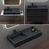 doporro Lavabo Vasque à Poser à Monter au Mur Suspendu Voir les images du produit 4