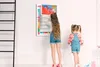Magnetische Wandtafel - Schwarzer Marker + Schwamm + Produktbild-Vorschau 5