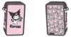 Porte-plume à trois compartiments avec accessoires Kuromi Voir les images du produit 5