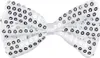Fliege Spangles silber Produktbild-Vorschau 1