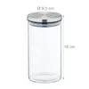 Relaxdays Vorratsgläser 4er Set, 1000ml Nudelglas, Produktbild-Vorschau 4