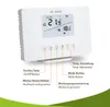 Kit thermostat d'ambiance sans fil Mi-300S RF avec 1 Voir les images du produit 11