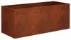 vidaXL Garten-Pflanzgefäß 2 stk. Rostoptik 80 x 40 x 40 cm Produktbild-Vorschau 3