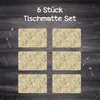 Tischset 6x45x30 cm Platzset Tischmatte Platzmatte Produktbild-Vorschau 4