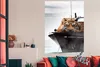 MuchoWow® Poster Tiger - Boot - Meer 120x180 cm - Produktbild-Vorschau 3