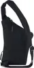 A black sling bag shown from the side. Anteprima dell’immagine prodotto