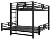 Letto a castello in metallo, dimensioni 90x200 cm sopra e Anteprima dell’immagine prodotto 20
