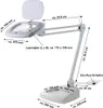 LED Lupenleuchte 3D mit Standfuss 80 LEDŽs ZD-142B Produktbild-Vorschau 1