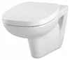 Sedile WC - Sedile per WC - per Cersanit Facile - Bianco - Anteprima dell’immagine prodotto 10