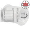 Gleichseitige Gewindekupplung 6/4" schwarz M2, Nr. 2, Nr. Produktbild-Vorschau 4
