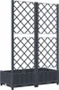 vidaXL Garten-Pflanzgefäß mit Spalier Blaugrau 80 x 40 x Produktbild-Vorschau 13