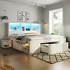 Flieks Jugendbett 140x200cm mit flexiblem Nachttisch, Produktbild-Vorschau 2