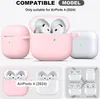AirPods 4 Silikon Schutzhülle mit Karabiner, Soft Touch Produktbild-Vorschau 3