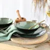 CreaTable, 23960, Jawa Grün, Tellerset 12-tlg, Steinzeug Produktbild-Vorschau 12