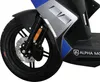 Motorroller Mustang FI 50 ccm 45 kmh EURO 5 blau-grau Produktbild-Vorschau 11