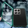 Für Xiaomi 14T Handy Tasche 360 Magnet Glas Bumper Metall Produktbild-Vorschau 2