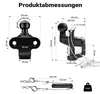XPOtool Anhängerkupplung mit 50 mm Kugelkopf, 3,5 t Produktbild-Vorschau 3