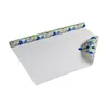 Carta da regalo, fiori, blu e lavanda, 0,70 x 10 m - Anteprima dell’immagine prodotto 2