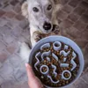 DISTRICT70 Anti-Schling-Napf für Hunde Bambus 21 cm Eisblau Produktbild-Vorschau 2