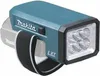 A teal and black Makita LED flashlight with a battery attached. Anteprima dell’immagine prodotto