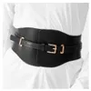 Damen Breiter Taillengürtel, Schwarz/84-90 cm Produktbild-Vorschau 1