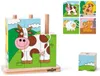 Woody Woody Würfelpuzzle Tiere 93055 Produktbild-Vorschau 5