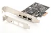 Digitus Karta PCI Express, Firewire 1394a (port 3+1), PCIe, Podgląd zdjęcia produktu 3