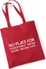 Huuraa Jutebeutel No Homophobia Racism Hate 10 Liter Produktbild-Vorschau 1
