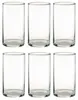 6er Set Dekogläser Vasen ZYLINDER H. 20cm D. 10cm Glas klar Produktbild-Vorschau 1